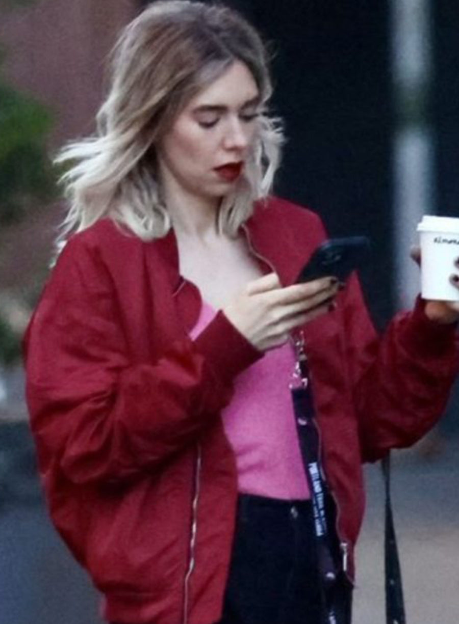 Vanessa Kirby Night Always Comes 2025 Bomber Jacket