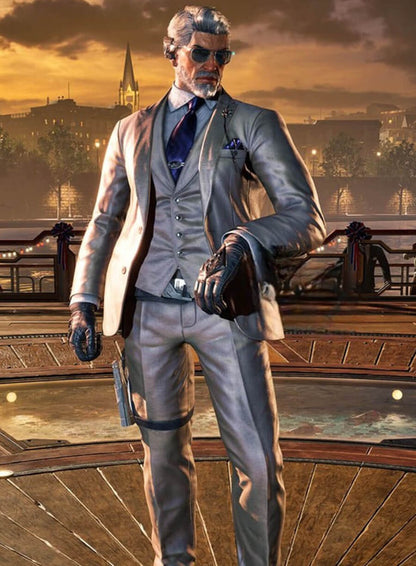 Victor Chevalier Tekken 8 Grey Suit