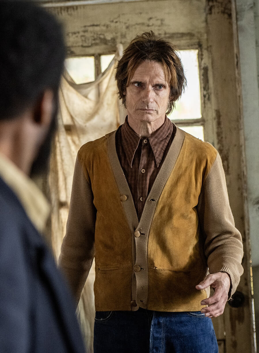 Victor From S02 Brown Suede Cardigan Jacket