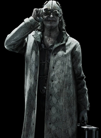 Victor Gideon Resident Evil Requiem 2026 Leather Coat
