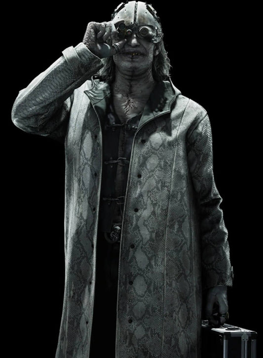 Victor Gideon Resident Evil Requiem 2026 Leather Coat