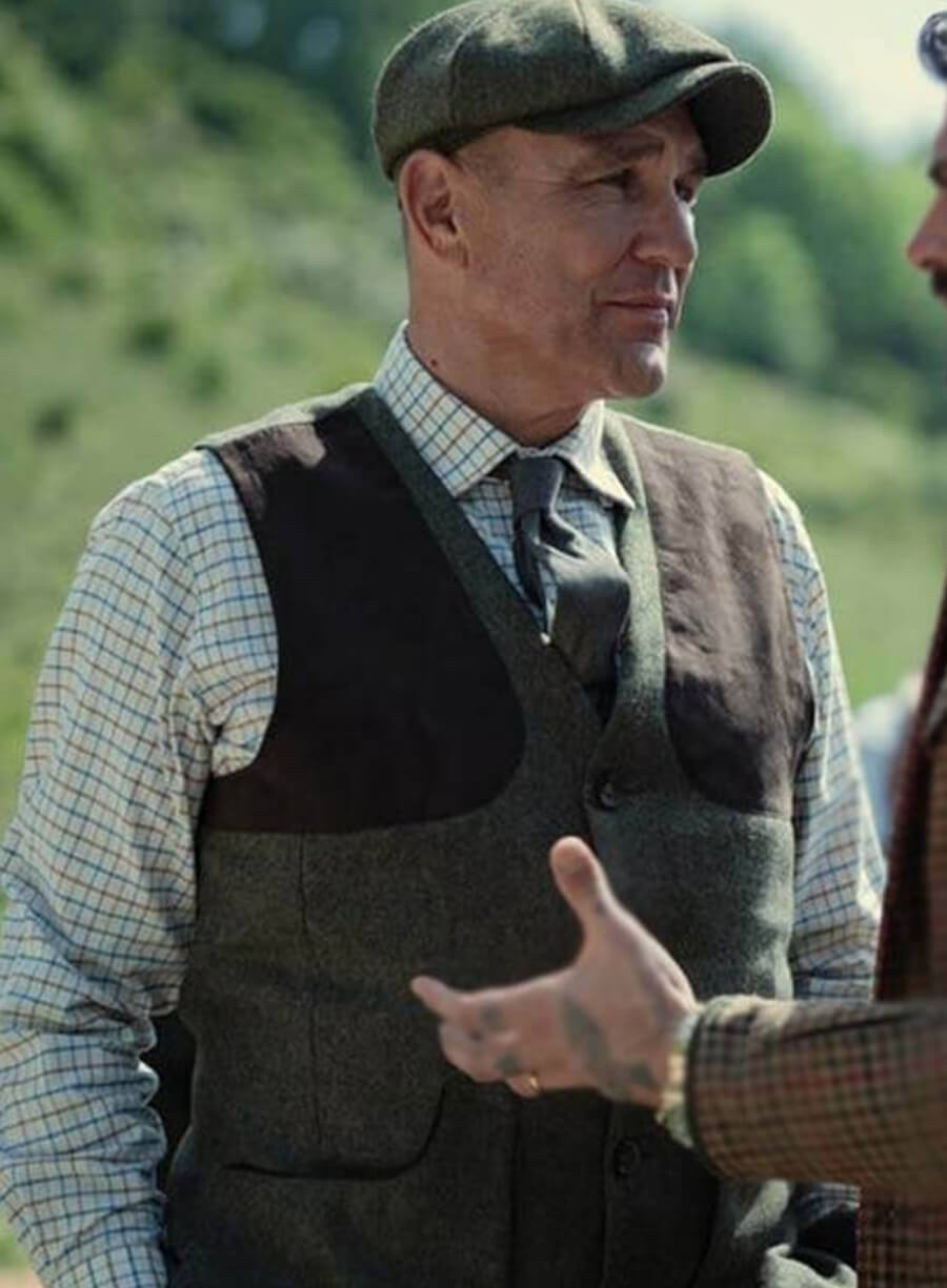 Vinnie Jones The Gentlemen S02 Gray Vest