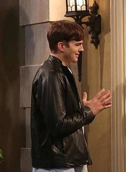 Walden Schmidt Two and a Half Men Leather Jacket