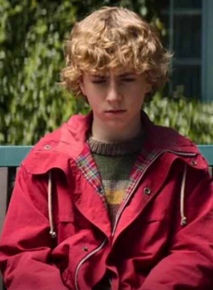 Walker Scobell Percy Jackson and the Olympians Red Jacket