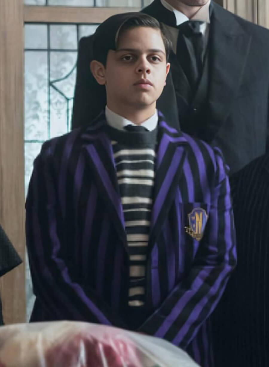 Wednesday 2025 Pugsley Addams Suiting Blazer