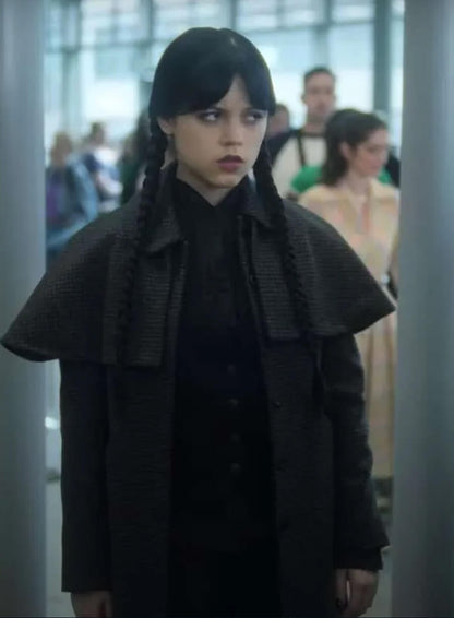 Wednesday S02 Wednesday Addams Black Coat