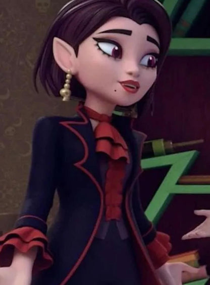 Wei Fang Monster High Black and Red Coat