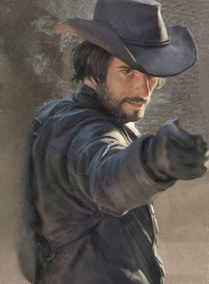 Westworld Rodrigo Santoro Black Leather Jacket