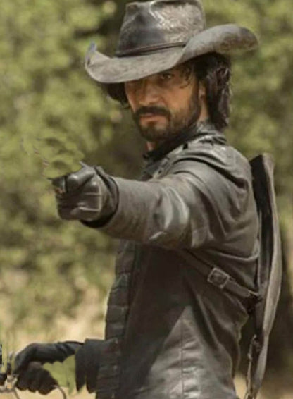 Westworld Rodrigo Santoro Black Leather Jacket