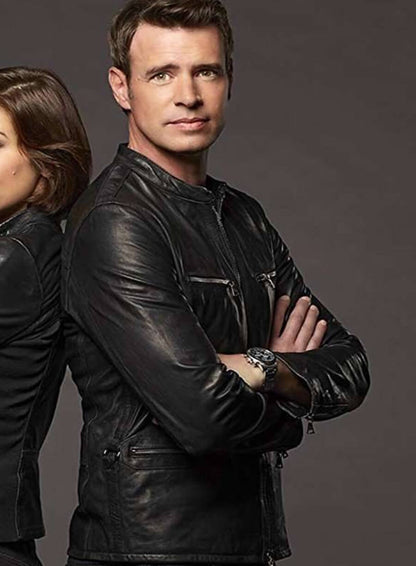 Whiskey Cavalier Will Chase Black Leather Jacket