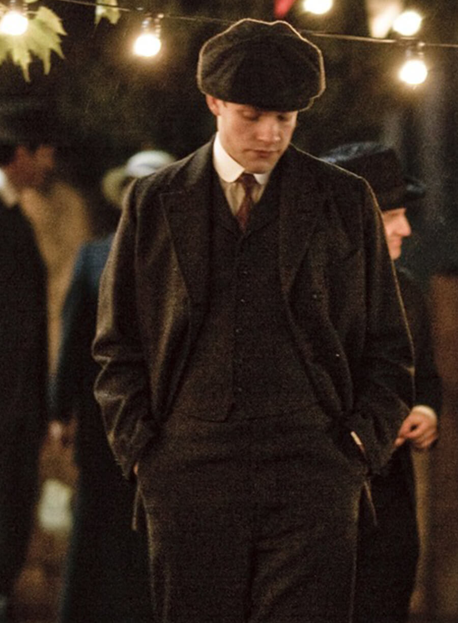 William Mason Downton Abbey Brown Wool Blazer
