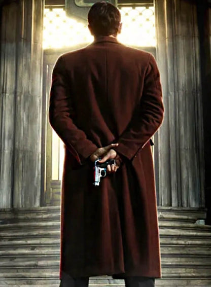 Winston Scott The Continental From the World of John Wick Maroon Coat