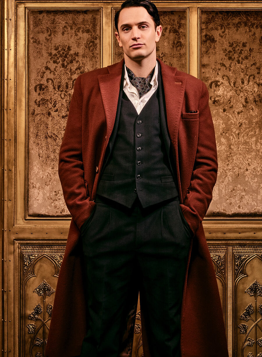 Winston Scott The Continental From the World of John Wick Maroon Coat