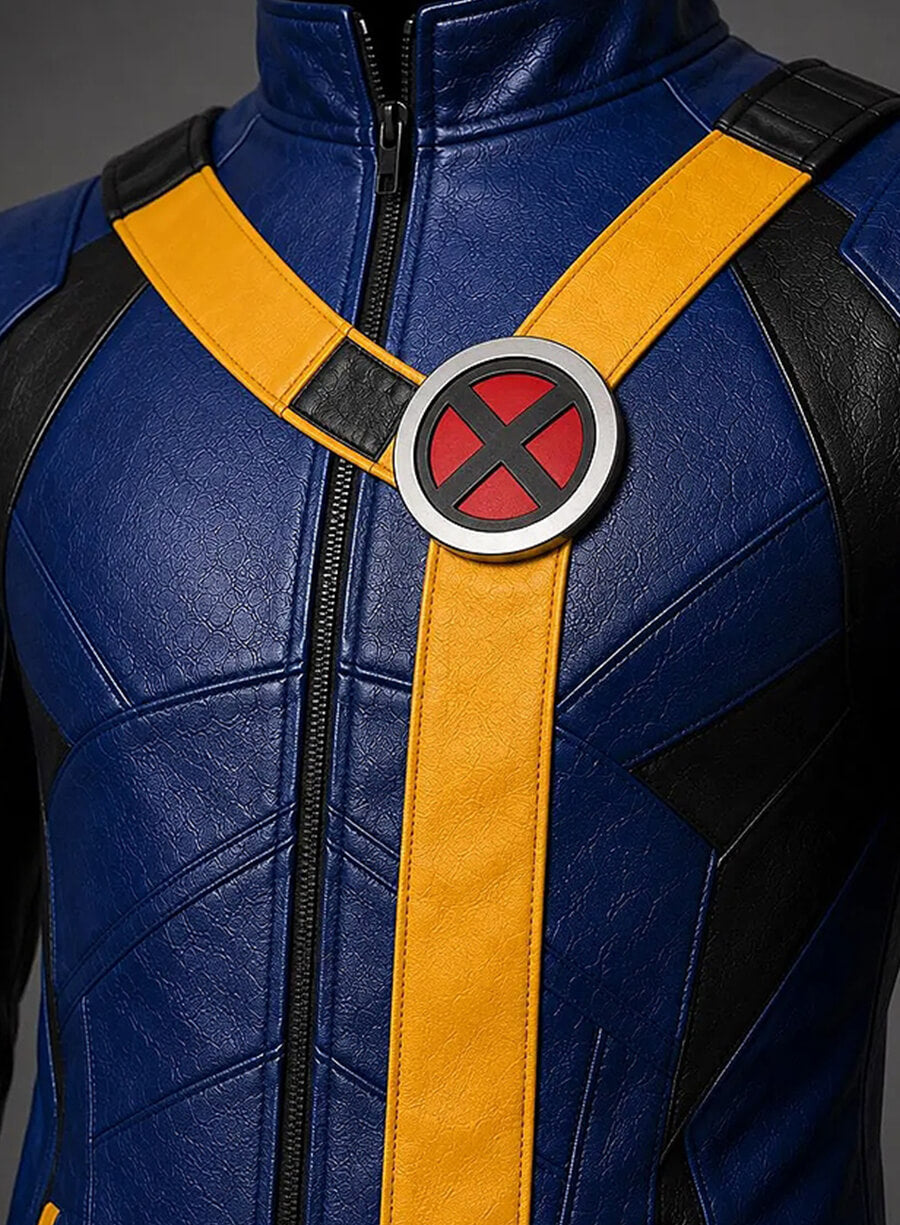 X-Men 97 Cyclops Cosplay Blue Jacket