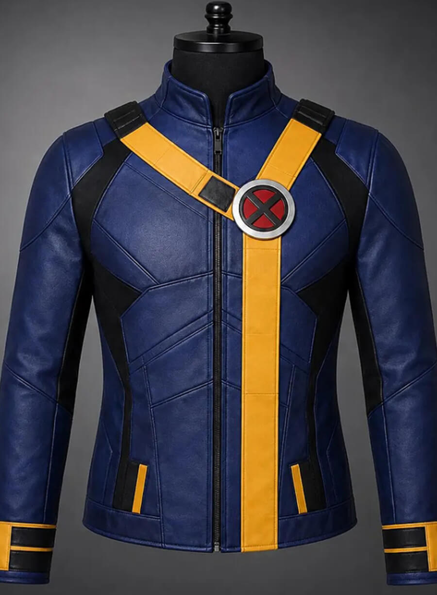 X-Men 97 Cyclops Cosplay Blue Jacket