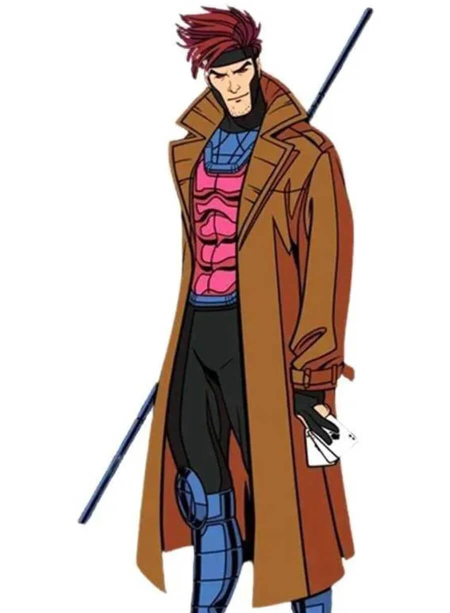 X-Men Remy Etienne LeBeau Gambit Coat