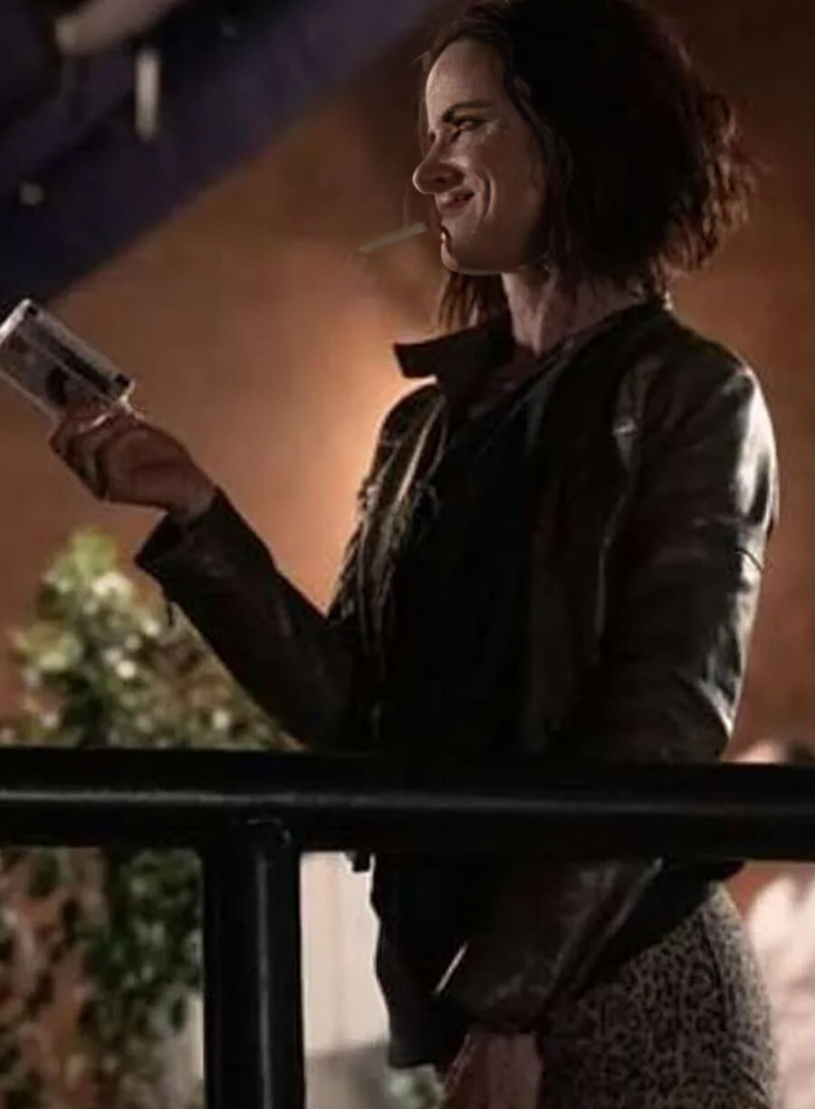 Yellowjackets Natalie Black Leather Jacket