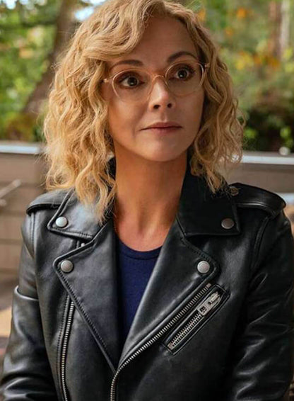 Yellowjackets S03 Misty Quigley Black Leather Jacket