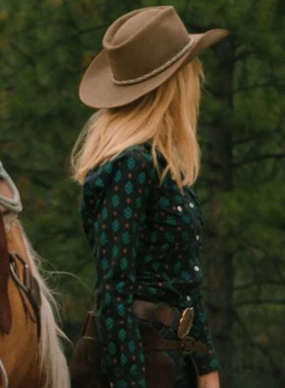 Beth Dutton Printed Shirt
