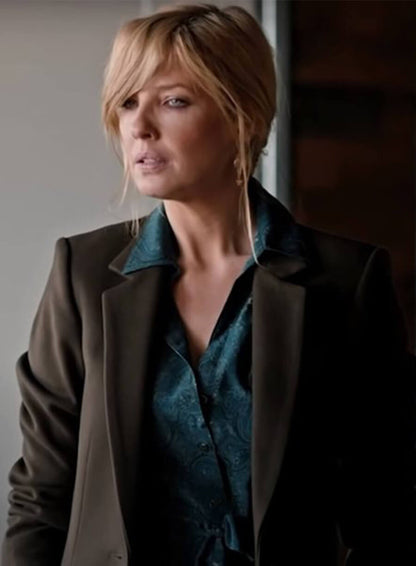 Beth Dutton Green Coat
