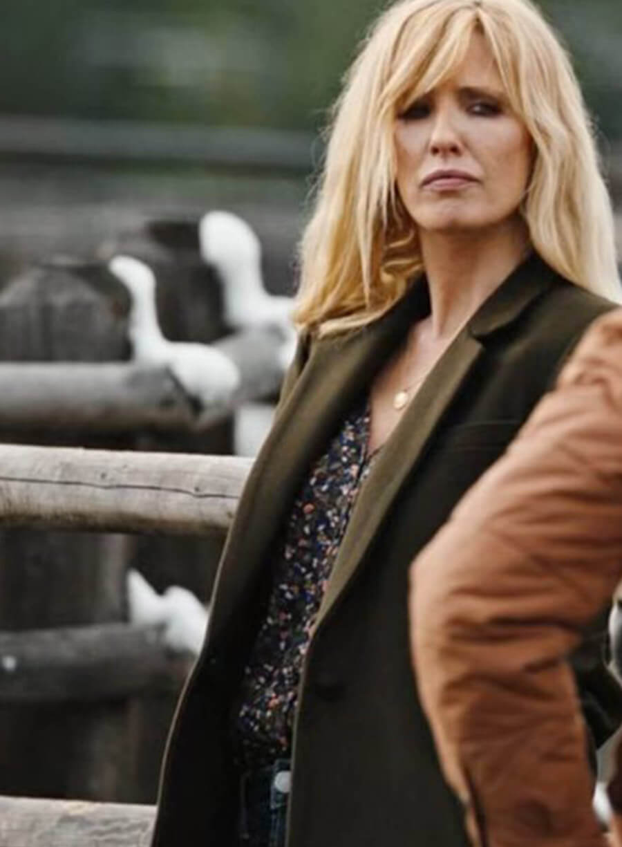 Beth Dutton Green Coat