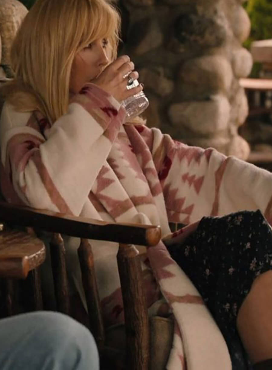 Beth Dutton Pink Coat