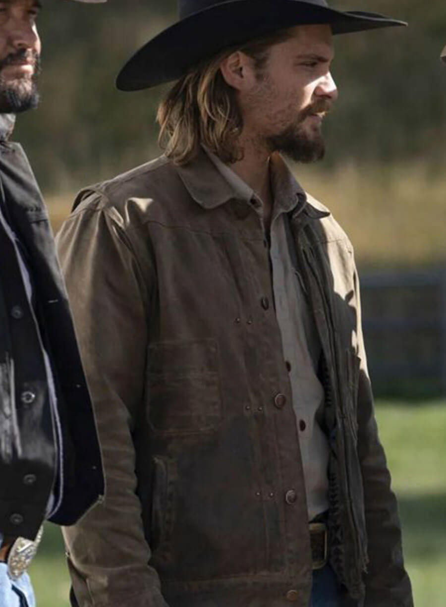 Kayce Dutton Suede Leather Jacket