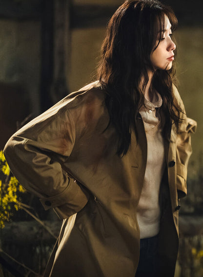 Yeon Ji-Yeong Bon Appétit Your Majesty Beige Coat