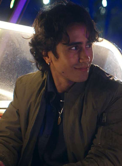 Zac Torres Motorhead 2025 Green Bomber Jacket
