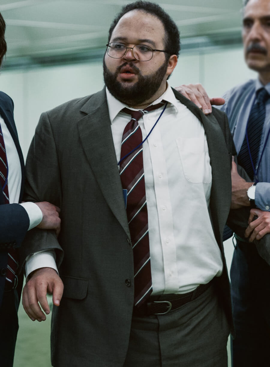 Zach Cherry Severance Brown Blazer