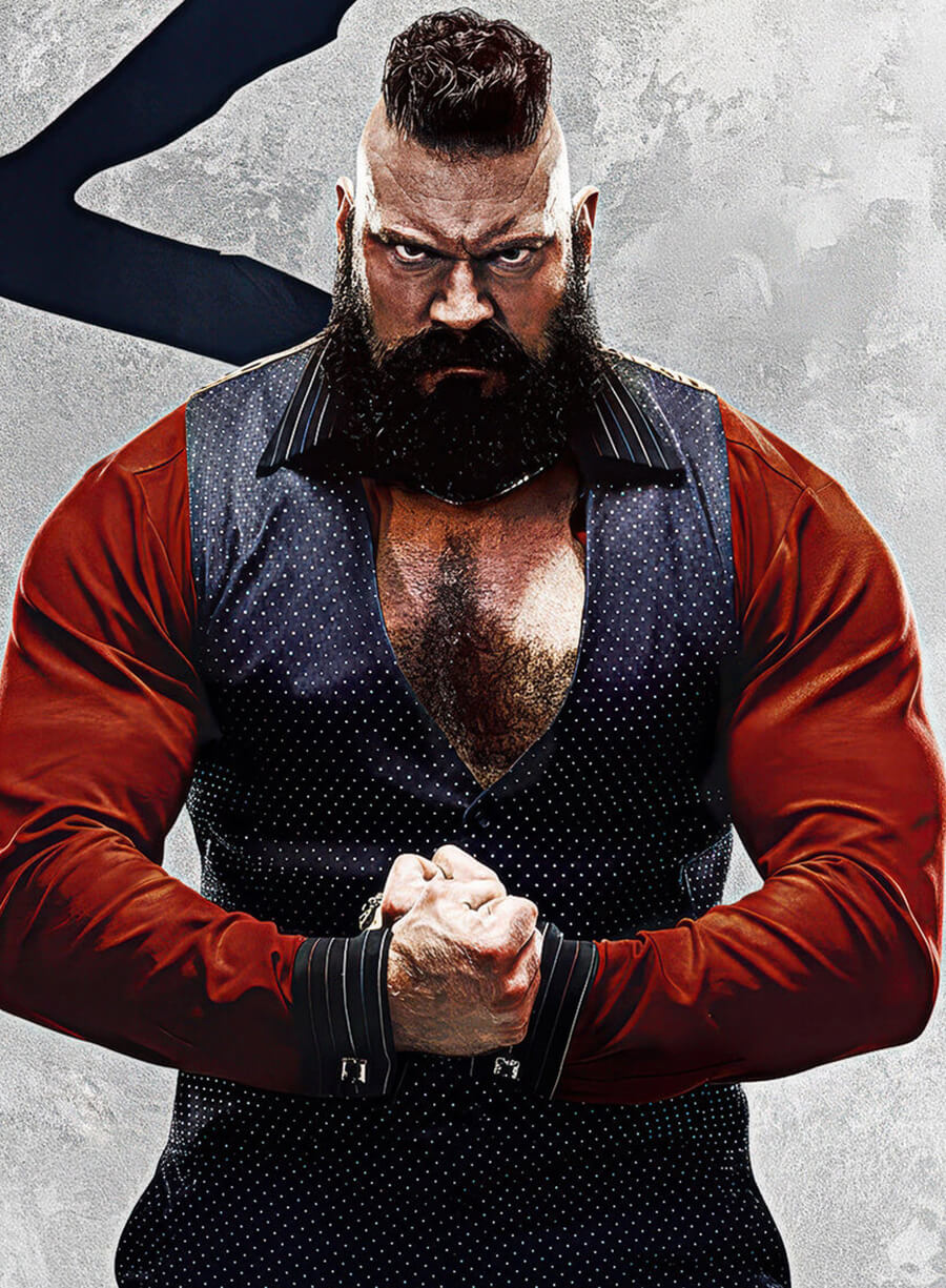 Zangief Street Fighter 2026 Black Vest