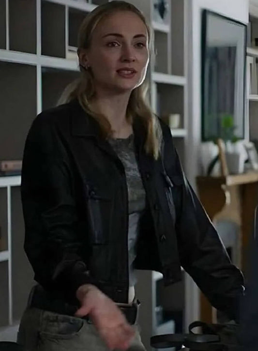 Zara Dunne Steal Black Leather Jacket