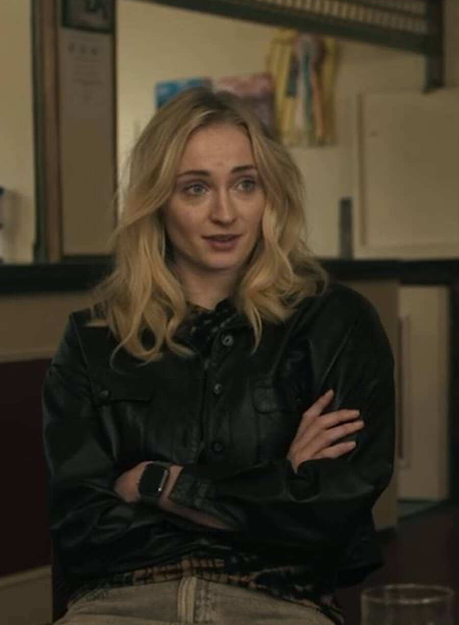 Zara Dunne Steal Black Leather Jacket