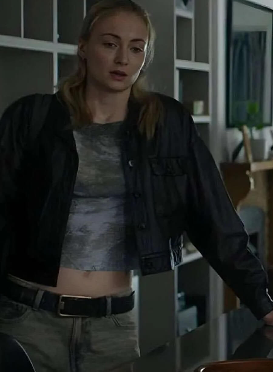 Zara Dunne Steal Black Leather Jacket