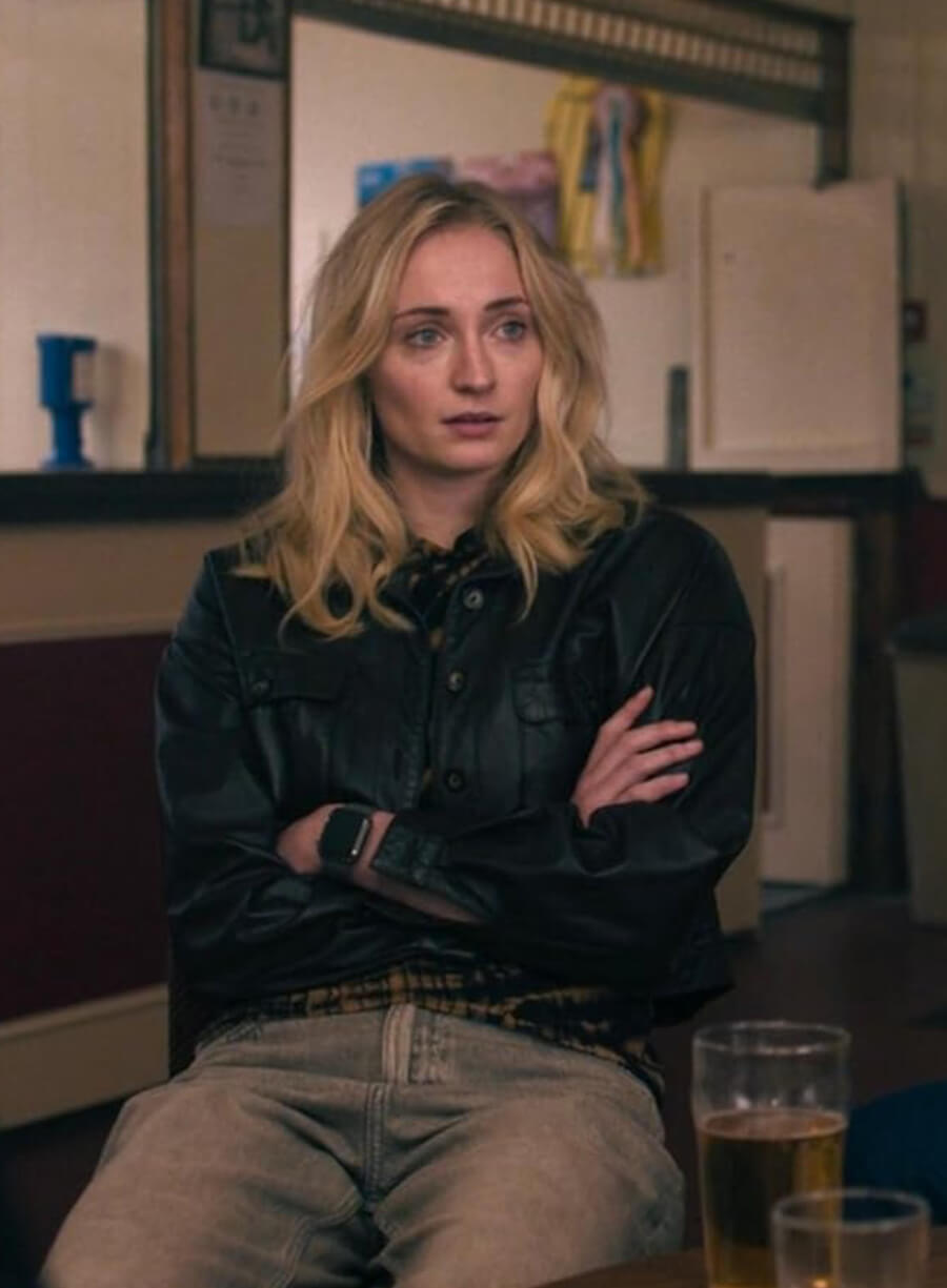 Zara Dunne Steal Black Leather Jacket