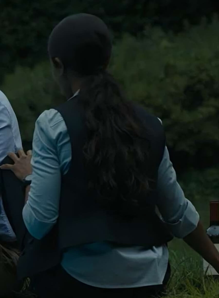 Zoe Saldana Special Ops Lioness Black Vest
