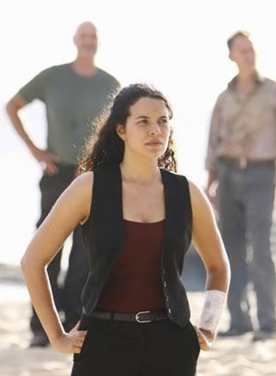 Zuleikha Robinson Lost Tv Series Black Vest